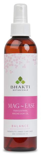 Bhakti Botanicals Mag-Ease BALANCE Aromatherapy Transdermal Magnesium Oil