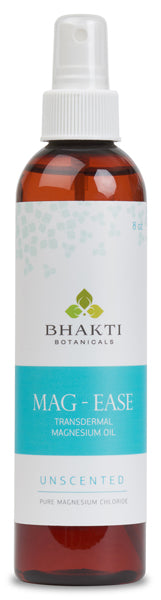 Bhakti Botanicals Mag-Ease UNSCENTED Transdermal Magnesium Oil